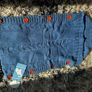 Blue sleeping bag for baby